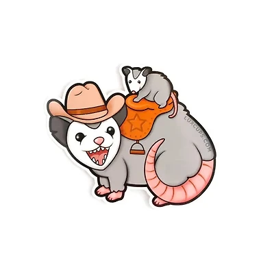Possum Posse Sticker