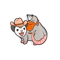 Possum Posse Sticker