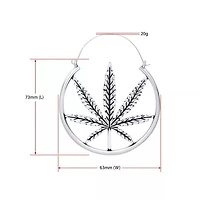 Pot Leaf Plug Hangers