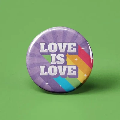 Love Is Love Button