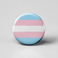 Transgender Flag Button