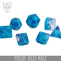 Feelin' Jelly: Razz 7 Dice Set