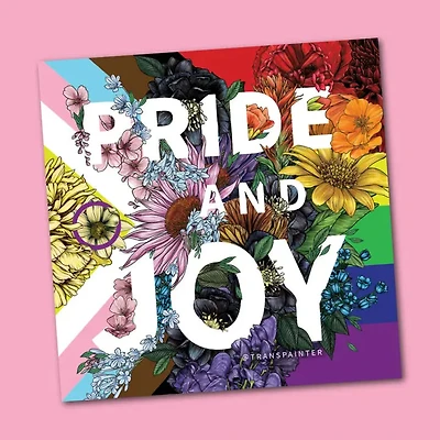 Pride And Joy LGBTQ+ Pride Sticker
