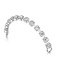 Prong CZ Connector Chain For Nose / Ear