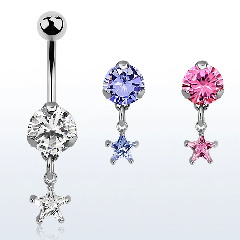 PRONG STAR DANGLE