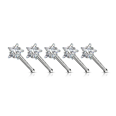 Prong Star Nose Bone 20g - 18g