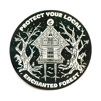 Protect Enchanted Forests Sticker