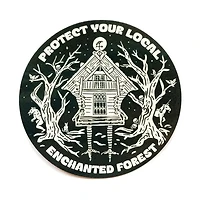 Protect Enchanted Forests Sticker