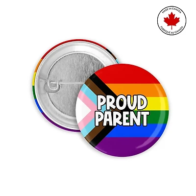 Proud Lgbtq Parent Pin