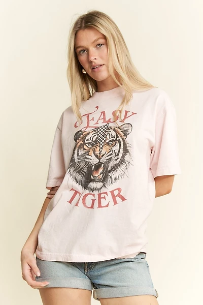 Easy Tiger Graphic Top