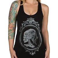 Lolita Cameo Skull Tank Top