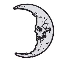 Skull Cresent Moon Patch