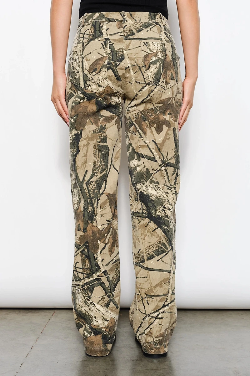 Camo Twill Pants