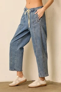Elastic Pant With Tie