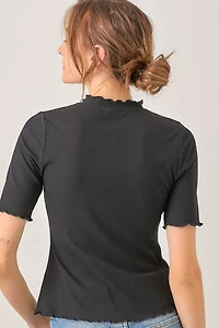 Textued Knit Top