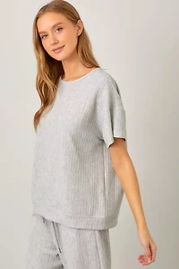 Textured Knit Top