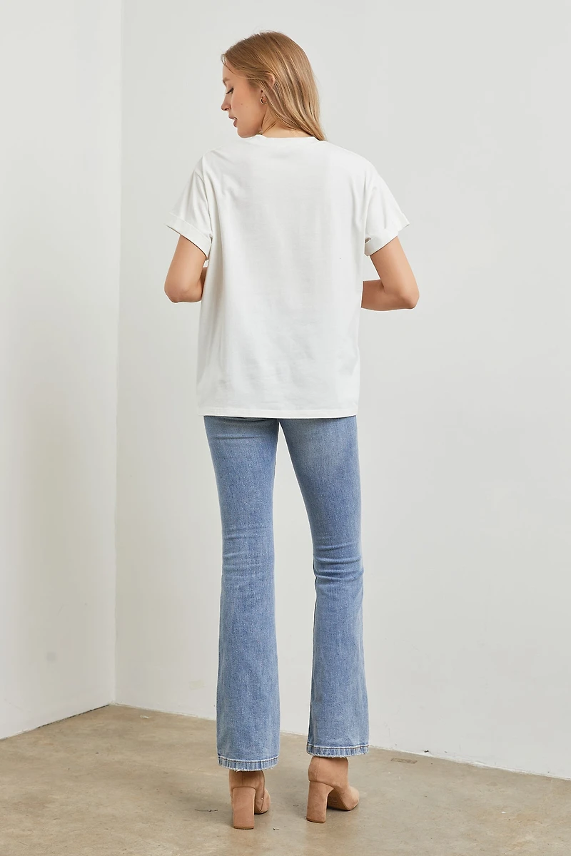Flower Market Amsterdam Graphic T-Shirt