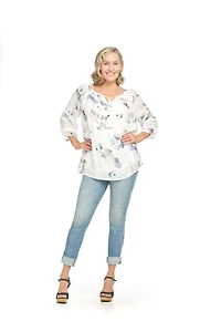 Floral Off The Shoulder Blouse