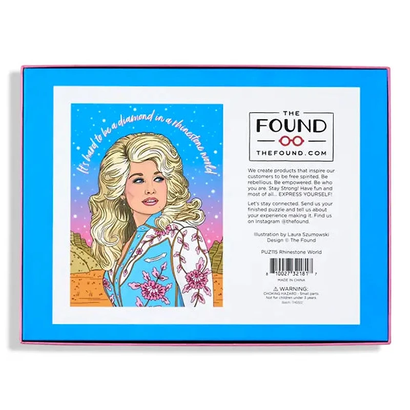 Dolly's Cowgirl Diamond Puzzle
