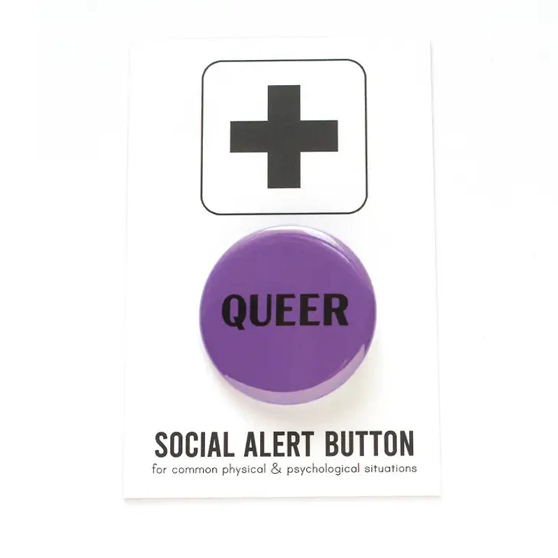Queer Enamel Pin