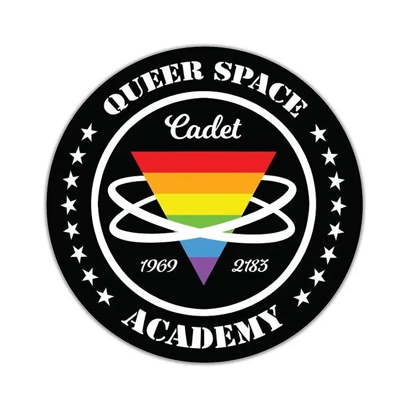 Queer Space Academy Sticker