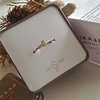 Carroll Baguette Ring.