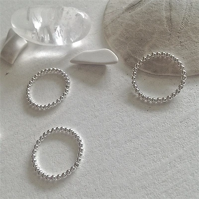 Nala Sprinning Ball Ring Size 7