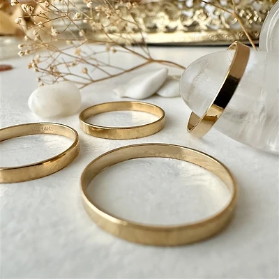 Jane Tiny Plain Ring Size 6