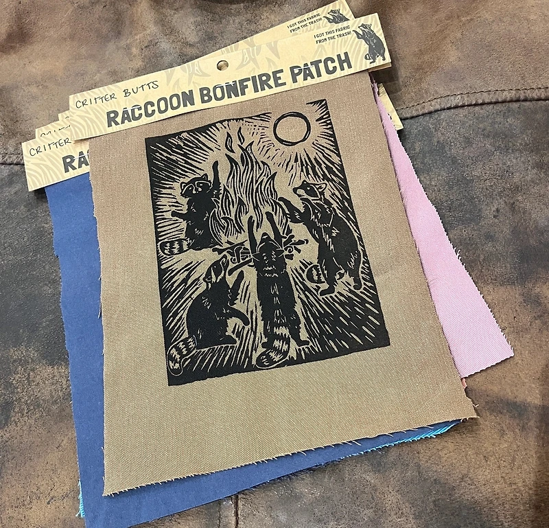 Raccoon Bonfire Patch