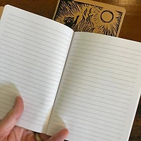 Raccoon Bonfire Notebook