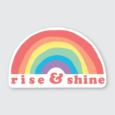 Rainbow Sticker 3.18" X 1.98"