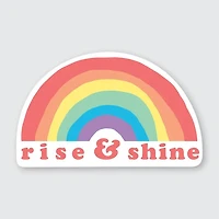 Rainbow Sticker 3.18" X 1.98"