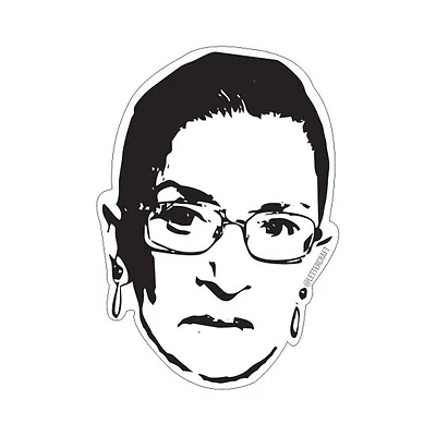 Ruth Bader Ginsburg Vinyl Sticker