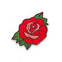 Red Rose Pin