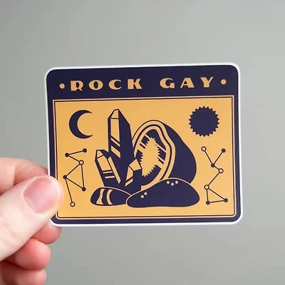 Rock Gay Sticker