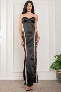 Side Line Detailed Mermaid Dress