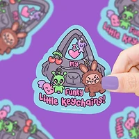 I Love Funky Keychains | Plushies | Collector | Sticker