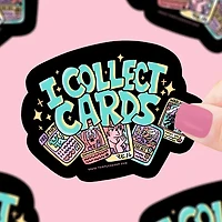 Card Collector Vinyl Sticker
