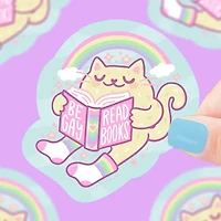Be Gay Read Books Vinyl Sticker