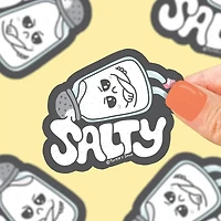 SALTY SALT SHAKER VINYL STICKER