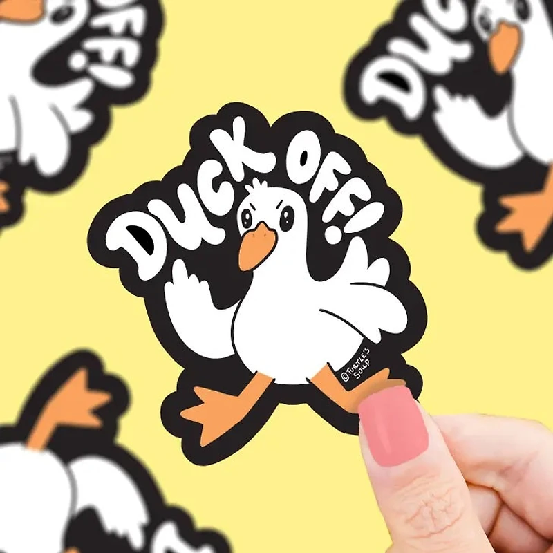 Pato, volteando, pájaro