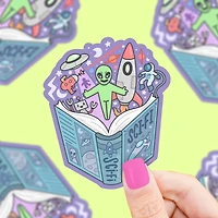 Sci-Fi Book Sticker