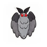 Mothman Sticker