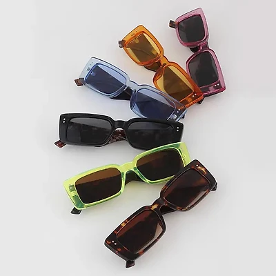 Bolted Rectangular Sunglasses