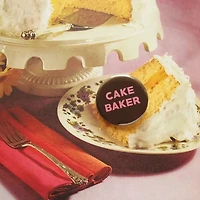 Cake Baker Button