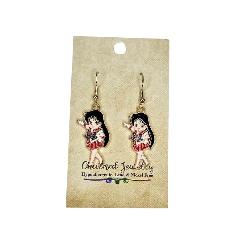 Sailor Mars Earrings