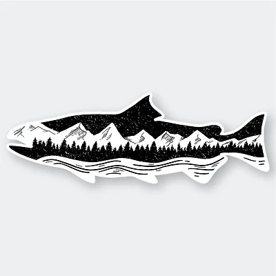 Salmon Sticker