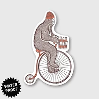 Sasquatch Bike Sticker