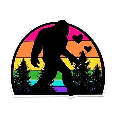 Sasquatch Pride Sticker