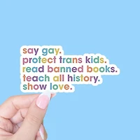 Say Gay Sticker